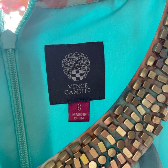 Women’s Vince Camuto Long Dress Sz 6 - Picture 2 of 7